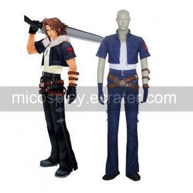 Kingdom Hearts Squall Halloween Cosplay Costume