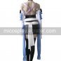 Kingdom Hearts Black And Blue Satin Spandex Leather Cosplay Costume