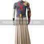 Kingdom Hearts Tara Gray And Coffee Uniform Cloth Leather Cosplay Costume