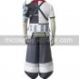 Kingdom Hearts Ventus Black And White Uniform Cloth Leather Cosplay Costume