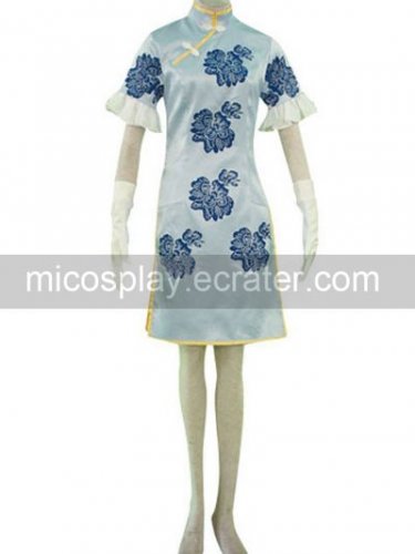 Battle Vixens Chou'un Shiryuu Blue Cosplay Costume