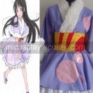K-ON Akiyama Mio Purple Kimono Cute Cosplay Costume