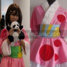 K-ON Hirasawa Yui Cute Pink Kimono Cosplay Costume