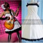 K-ON Hirasawa Yui Sweet White Dress Cosplay Costume