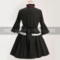 K-ON! Akiyama Mio Black Long Sleeves Shirt and Skirt Uniform Cloth Cosplay Costume