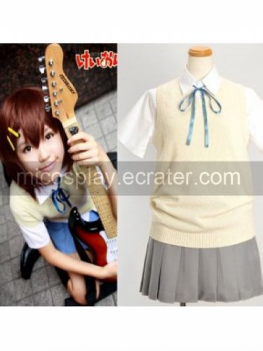 K-ON! Lovely School Uniform Suit for Summer Cosplay Costume