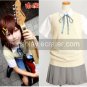 K-ON! Lovely School Uniform Suit for Summer Cosplay Costume