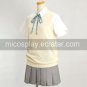 K-ON! Lovely School Uniform Suit for Summer Cosplay Costume