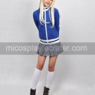 Lovely K-ON Bule Coat School Uniform Cosplay Costume