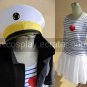 New Arrival K-ON! Kotobuki Tsumugi Sailor Style Cool Cosplay Costume