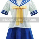 Lucky Star Ryōō Academy Female Summer Uniform Halloween Cosplay Costume