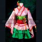 Macross Frontier Ranka Lee Deluxe VER. Cortes Kimono Cosplay Costume