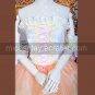 Macross Frontier Ranka Lee Wedding Dress Cosplay Costume