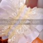 Macross Frontier Ranka Lee Wedding Dress Cosplay Costume