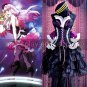 Macross Frontier Sheryl Nome Black Lolita Cosplay Costume