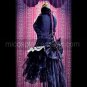 Macross Frontier Sheryl Nome Black Lolita Cosplay Costume