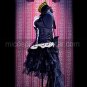 Macross Frontier Sheryl Nome Black Lolita Cosplay Costume