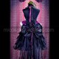 Macross Frontier Sheryl Nome Black Lolita Cosplay Costume