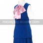 Macross Frontier Sheryl Nome Stewardess Uniform Cosplay Costume