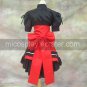 Macross Series Sheryl Nome Red and Black DressCosplay Costume