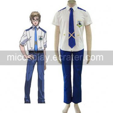 Macross Frontier Mihoshi Academy Uniform Cosplay Costume