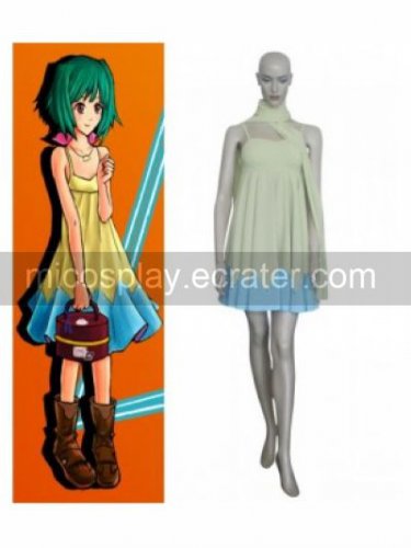 Macross Frontier Ranka Lee Casual Dress Cosplay Costume