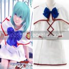Ranka Lee All-girl's High School White Uniform Cosplay Costume from Macross Frontier