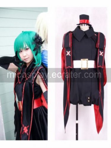 Ranka Lee Black Bunny Cosplay Costume from The Super Dimension Fortress Macross