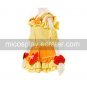Ranka Lee Yellow and Orange Dress Cosplay Costume from Macross Frontier