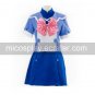 Sheryl Nome Blue and White School Uniform Cosplay Costume from Macross Frontier
