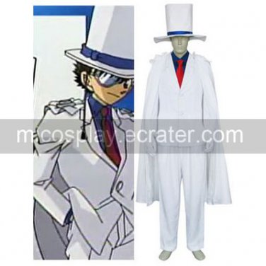Meitantei Conan Kaito Kid Halloween Cosplay Costume