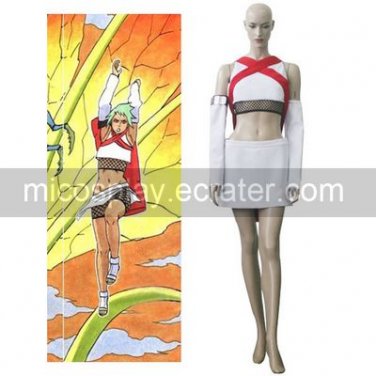 Naruto Seven-Tailed Horned Beetle Fu Cosplay Costume