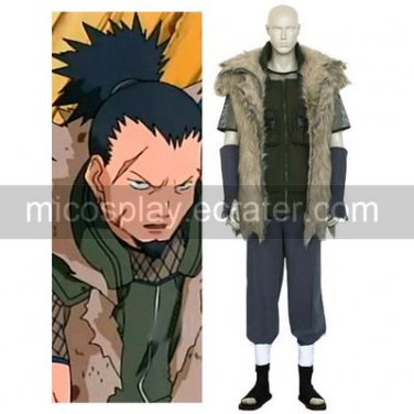 Naruto Shikaku Nara Cosplay Costume