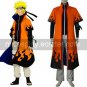 Naruto Uzumaki 6th Hokage Halloween Cosplay Costume cloak