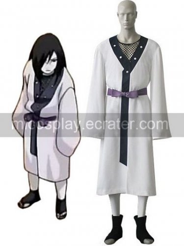 Naruto Young Orochimaru Uniform Cloth Cosplay Costume