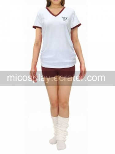 Negima! Magister Negi Magi Mahoro Gakuen Gym Uniform Cosplay Costume