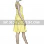 Neon Genesis Evangelion Asuka Yellow Dress Halloween Cosplay Costume