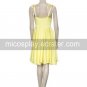 Neon Genesis Evangelion Asuka Yellow Dress Halloween Cosplay Costume