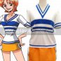 One Piece NAMI T-shirt Cosplay Costume