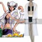 White Black One Piece Nick Robin Uniform Cloth Cosplay Costume