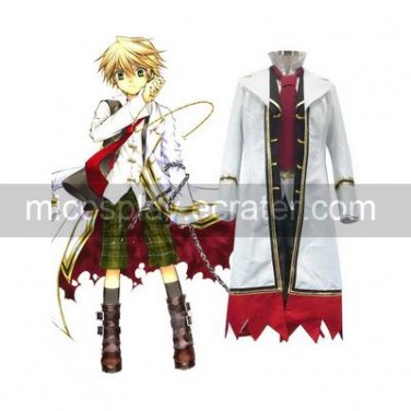 Pandora Hearts Oz Vessalius With Over Coat Cosplay Costume