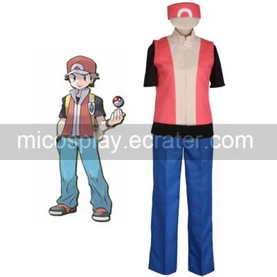 Pokémon Ash Ketchum Cosplay Costume