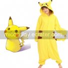Pokémon Pikachu Cosplay Kigurumi Unmasking Costume