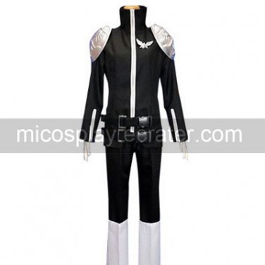 Kateky&Aring;� Hitman Reborn! Black Byakuran Cosplay Costume