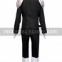 KatekyŨ Hitman Reborn! Black Byakuran Cosplay Costume