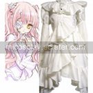 Kirakishou White Lolita Cosplay Costume from Rozen Maiden