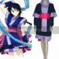 Rurouni Kenshin Misao Makimachi Satin Cosplay Costume