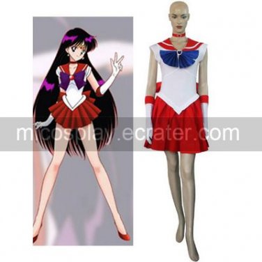 Sailor Moon Sailor Mars Raye Hino Cosplay Costume