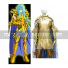 Saint Seiya Pisces Aphrodite Gold Cloths Cosplay Costume