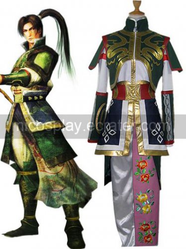 Dynasty Warriors 4 Jiang Wei Cosplay Costume